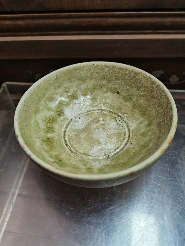 古玩陶瓷晉代越窯青釉缽盞拍賣,當前價格3000元
