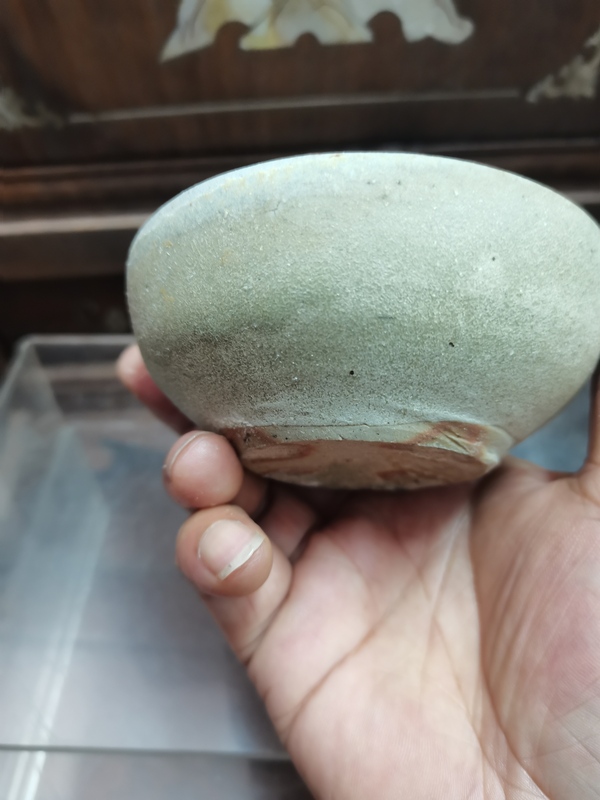 古玩陶瓷晉代越窯青釉缽盞拍賣,當前價格3000元