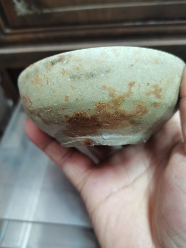 古玩陶瓷晉代越窯青釉缽盞拍賣,當前價格3000元