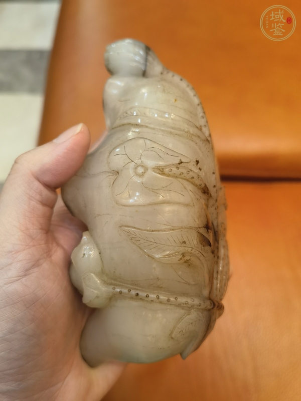 古玩玉器筆洗真品鑒賞圖