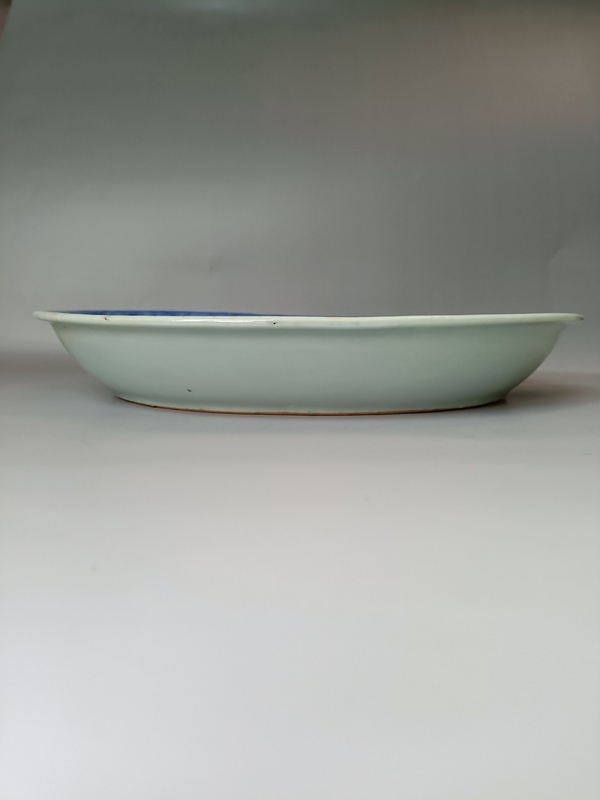 古玩陶瓷青花山水紋盤拍賣,當前價格1780元