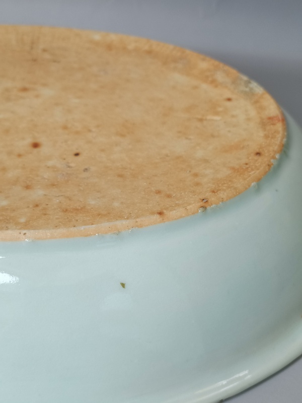 古玩陶瓷青花山水紋盤拍賣,當前價格1780元