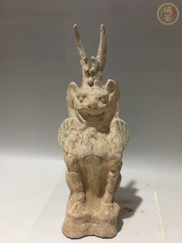 古玩陶瓷鎮(zhèn)墓天魔獸 真品鑒賞圖