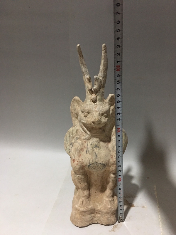 古玩陶瓷(僅供交流)鎮(zhèn)墓天魔獸拍賣,當(dāng)前價格6969元