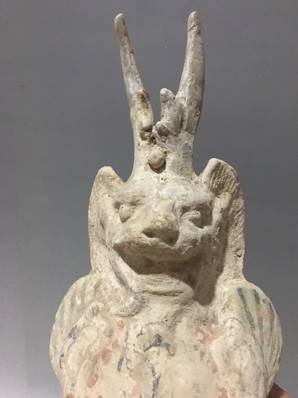 古玩陶瓷(僅供交流)鎮(zhèn)墓天魔獸拍賣,當(dāng)前價格6969元