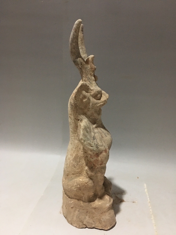 古玩陶瓷(僅供交流)鎮(zhèn)墓天魔獸拍賣,當(dāng)前價格6969元