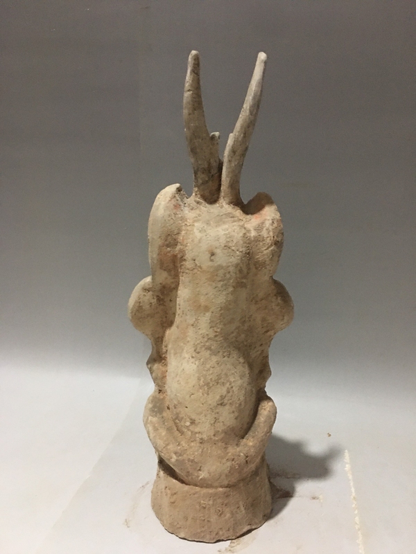 古玩陶瓷(僅供交流)鎮(zhèn)墓天魔獸拍賣,當(dāng)前價格6969元