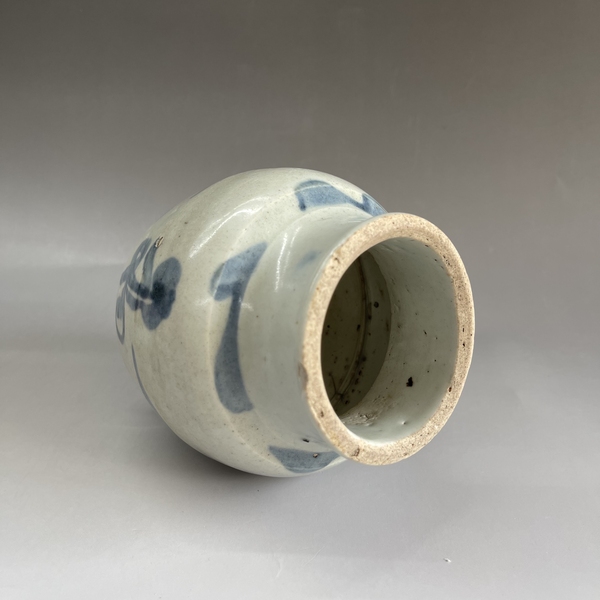 古玩陶瓷青花福字紋罐拍賣,當前價格950元