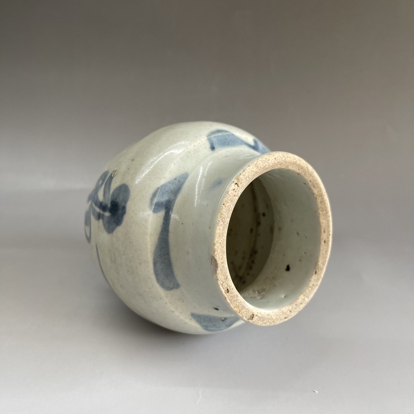古玩陶瓷青花福字紋罐拍賣,當前價格950元