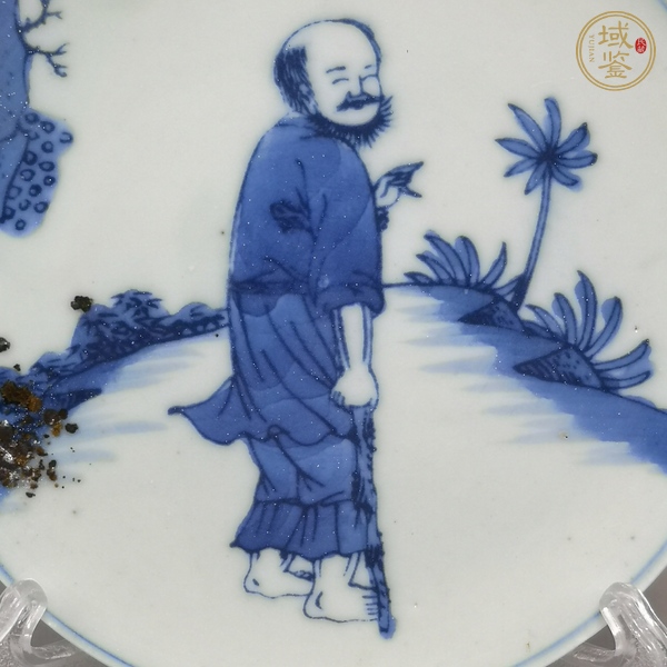 古玩陶瓷青花瓷片真品鑒賞圖