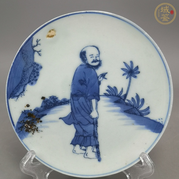 古玩陶瓷青花瓷片真品鑒賞圖