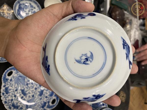 古玩陶瓷青花杯碟真品鑒賞圖