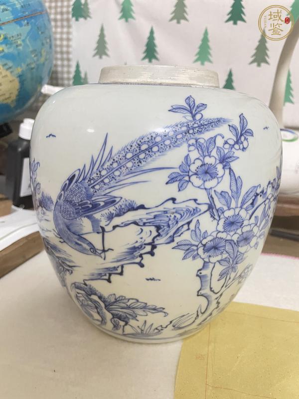 古玩陶瓷青花罐真品鑒賞圖