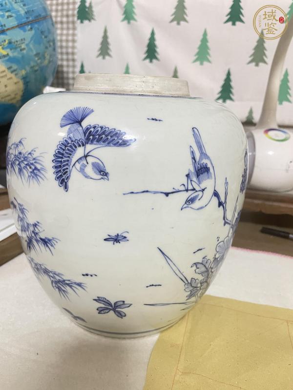 古玩陶瓷青花罐真品鑒賞圖