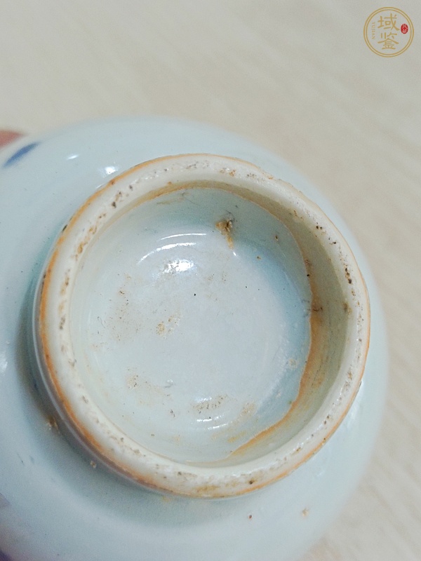 古玩陶瓷青花杯真品鑒賞圖