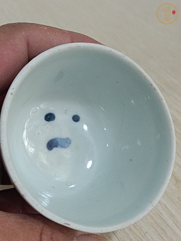 古玩陶瓷青花杯真品鑒賞圖