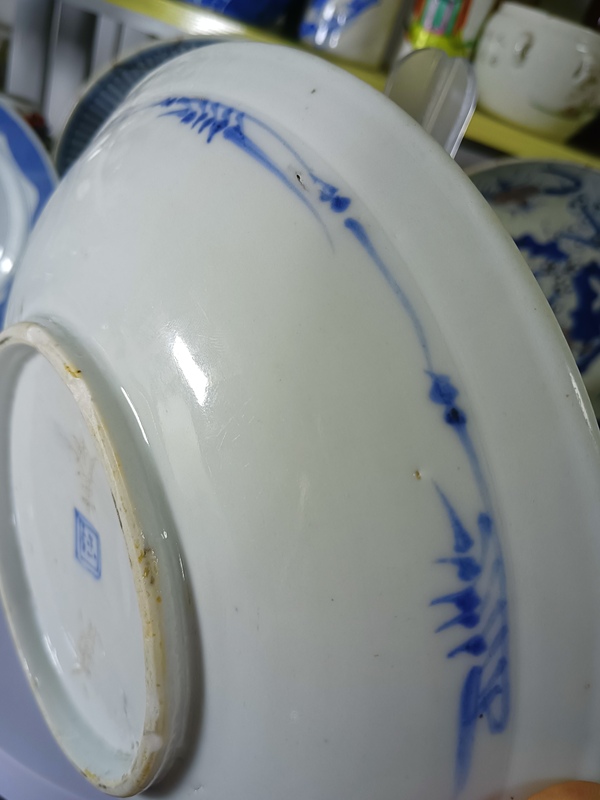 古玩陶瓷清早中期德化窯青花鳳凰牡丹花紋盤拍賣,當(dāng)前價(jià)格2498元