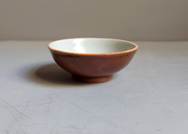 古玩陶瓷紫金釉杯拍賣,當前價格880元