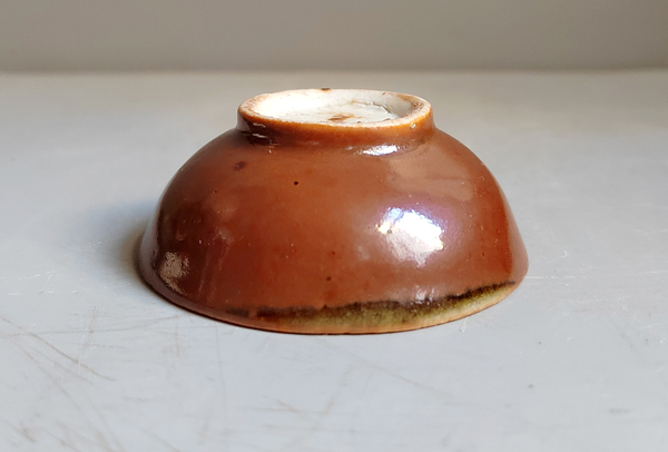 古玩陶瓷紫金釉杯拍賣,當前價格880元