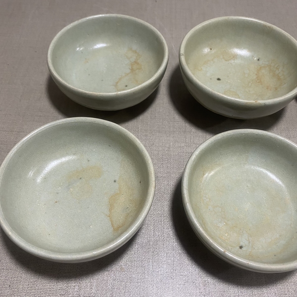 古玩陶瓷青釉茶盞拍賣，當前價格1800元