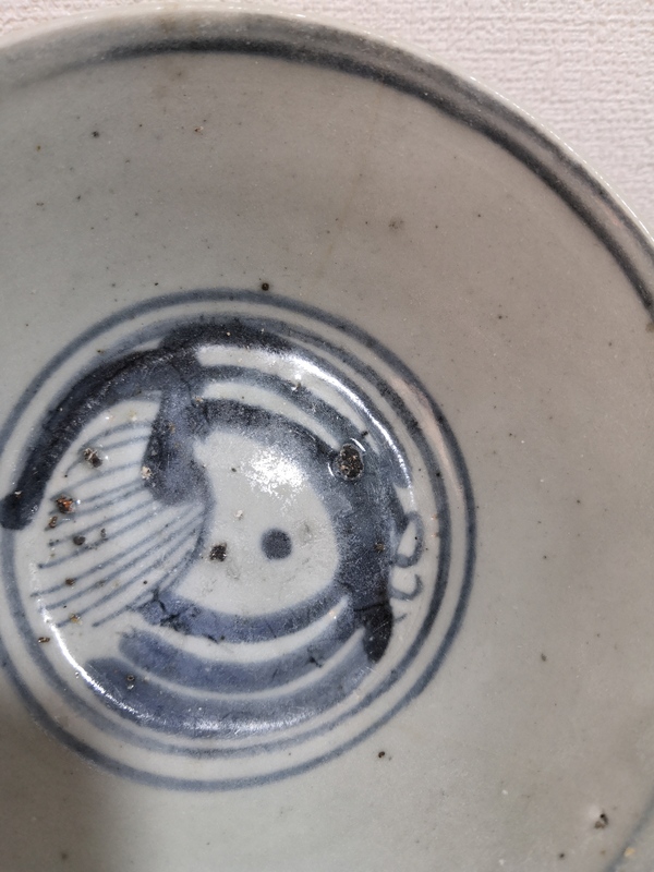 古玩陶瓷青花花卉紋碗拍賣,當前價格1500元