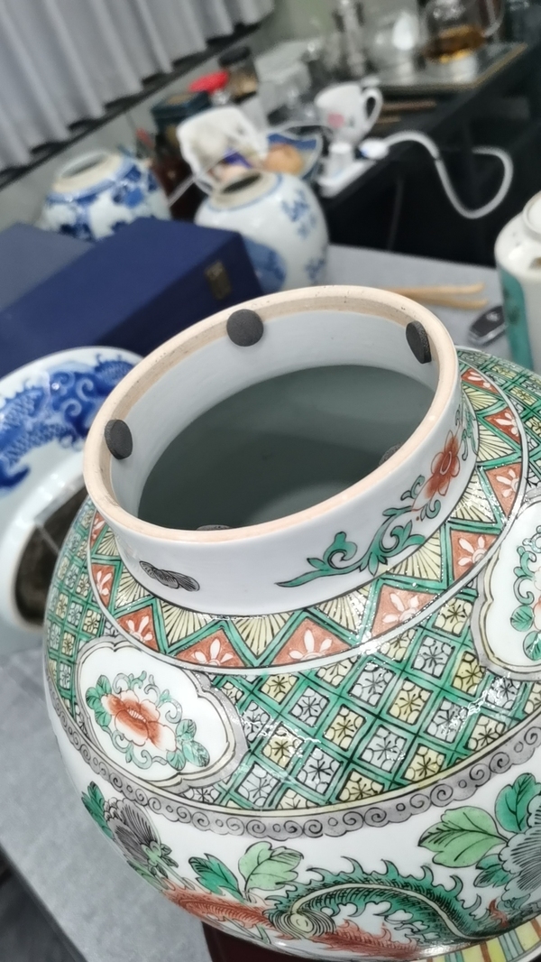 古玩陶瓷五彩龍鳳紋將軍罐拍賣,當(dāng)前價(jià)格25000元