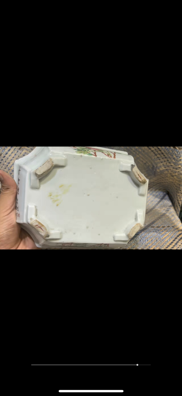 古玩陶瓷晚清張子英粉彩富貴白頭鳥紋水仙盆拍賣,當(dāng)前價(jià)格3650元