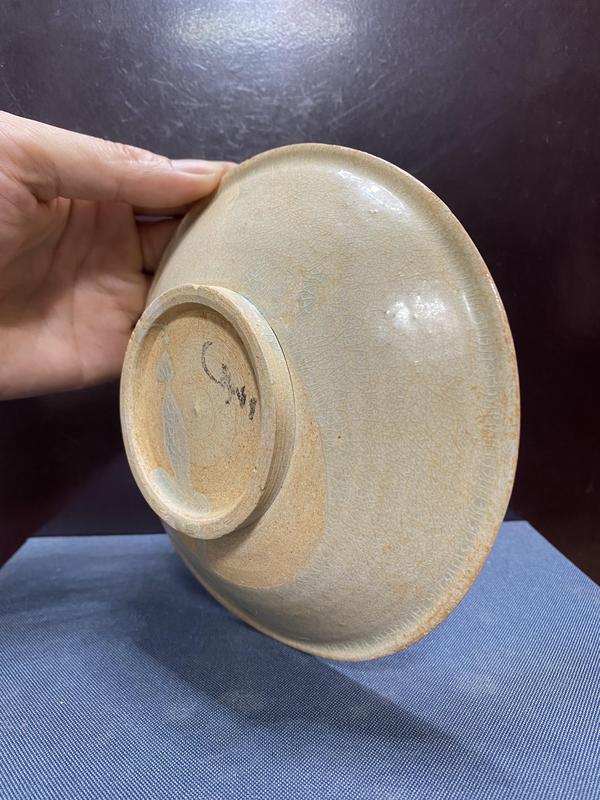 古玩陶瓷五代,十字紋盤拍賣,當前價格1880元