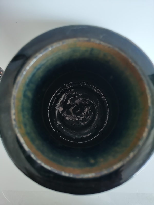 古玩陶瓷明末清初?磁州窯黑釉撇口瓶拍賣,當(dāng)前價(jià)格2200元