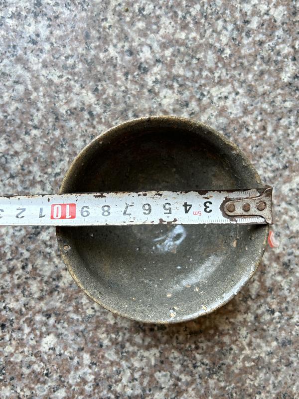 古玩陶瓷宋元 青釉盞拍賣,當(dāng)前價格355元