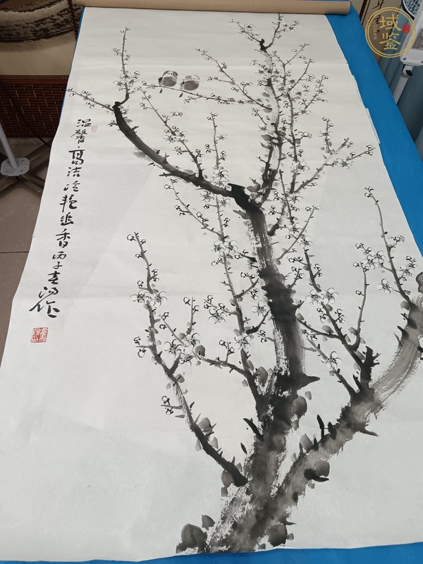 古玩字畫(huà)霍春陽(yáng)花鳥(niǎo)真品鑒賞圖