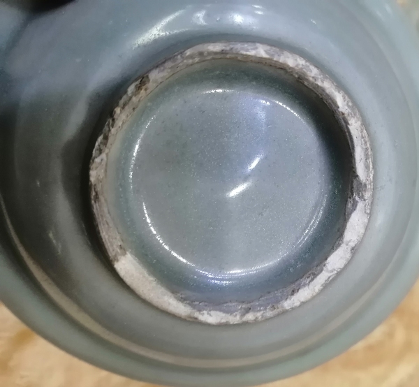 古玩陶瓷南宋龍泉窯乾坤洗拍賣,當前價格8800元
