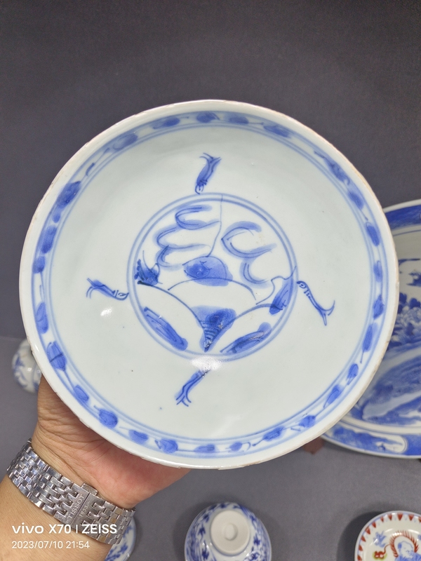 古玩陶瓷明晚期青花碗拍賣,當前價格3250元