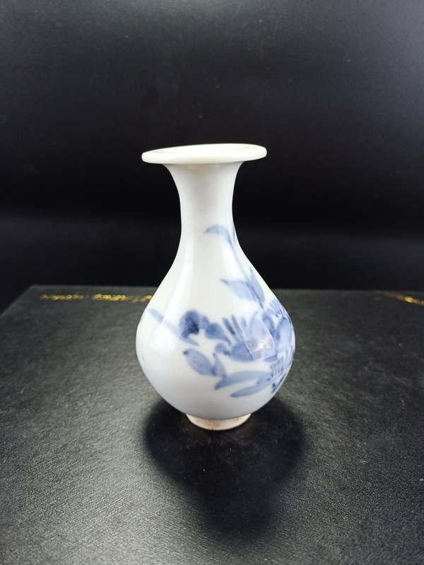 古玩陶瓷【清早】青花花卉紋玉壺春瓶【有瓶中皇后的美稱】拍賣,當(dāng)前價(jià)格950元