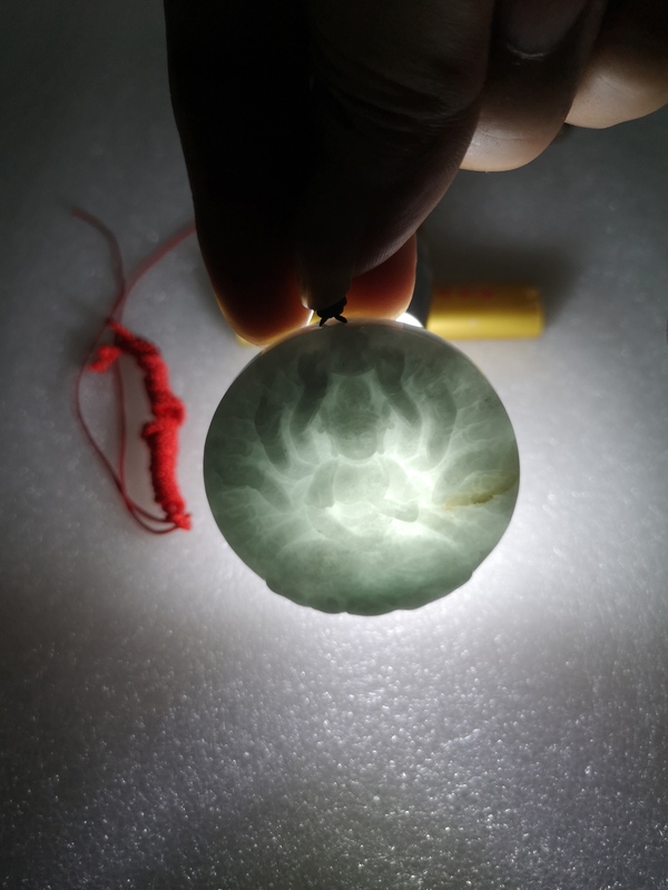 古玩玉器天然翡翠雕“千手觀音”牌拍賣,當(dāng)前價(jià)格680元