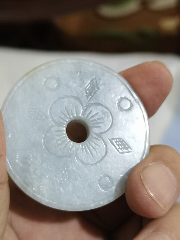 古玩轉賣翡翠璧拍賣，當前價格188元