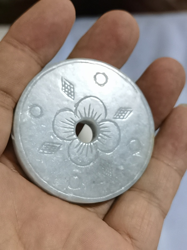 古玩玉器翡翠璧拍賣，當前價格300元