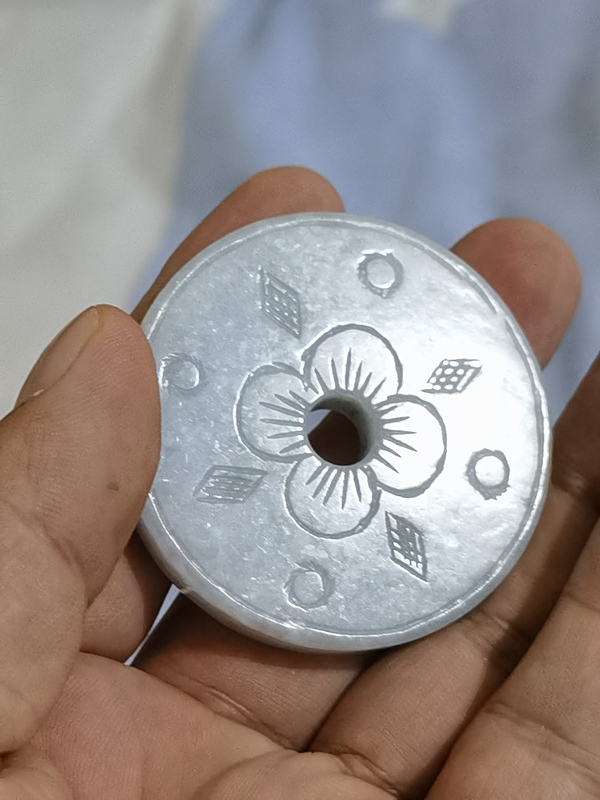 古玩玉器翡翠璧拍賣,當前價格300元