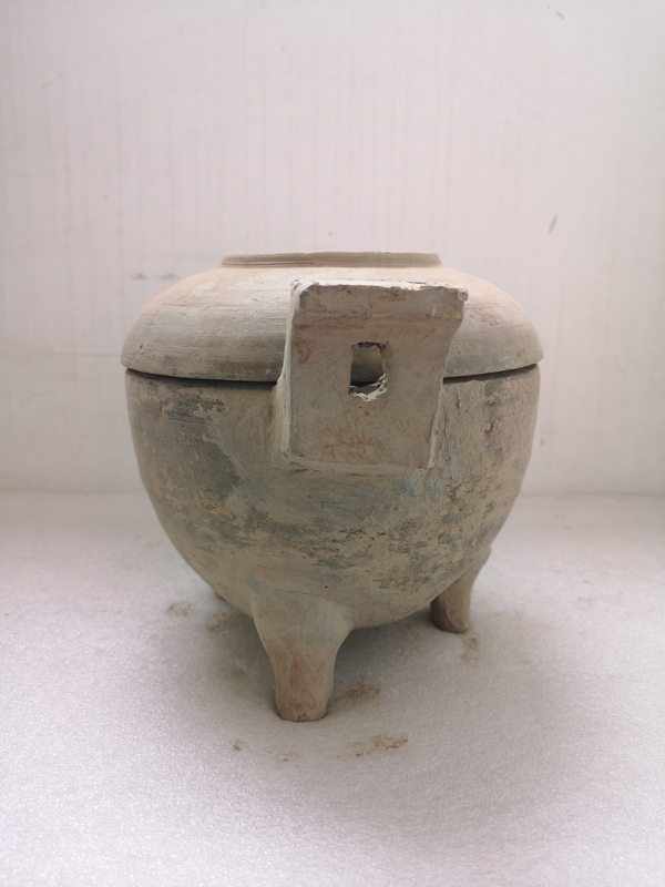 古玩陶瓷灰陶鼎拍賣,當前價格580元
