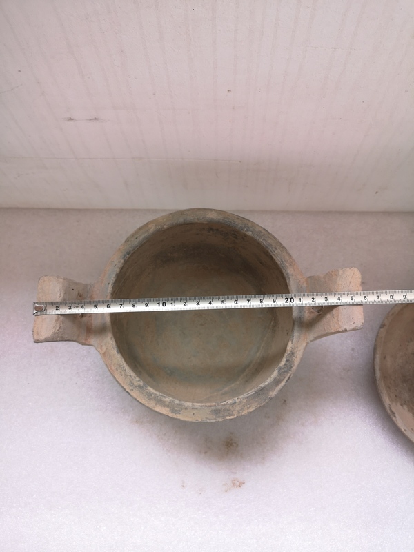 古玩陶瓷灰陶鼎拍賣,當前價格580元