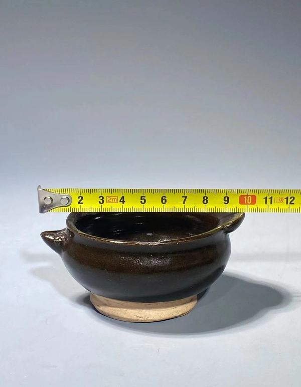 古玩陶瓷精品茶葉末釉釉公道壺拍賣,當前價格588元