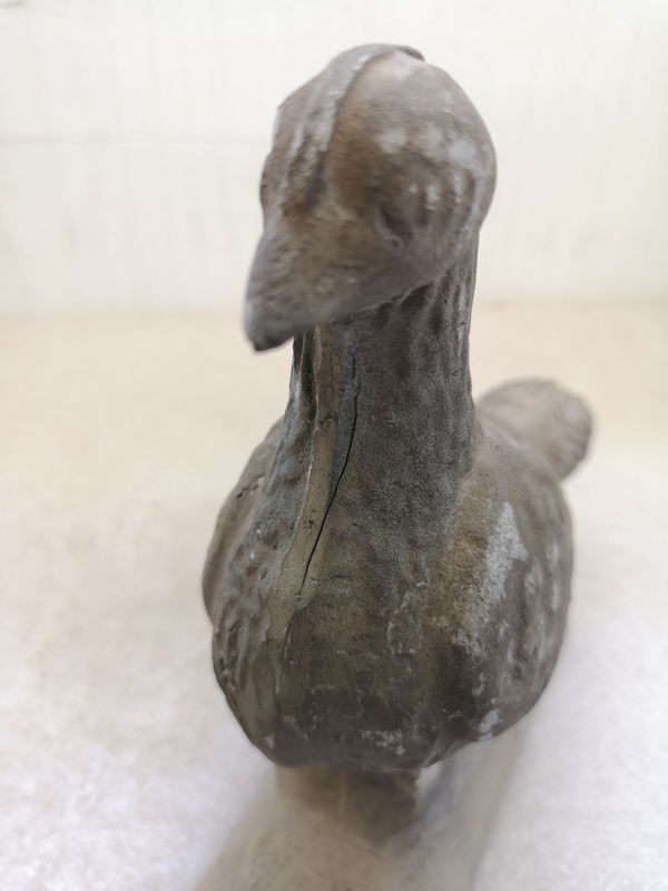 古玩陶瓷灰陶鴿子建筑構件拍賣,當前價格198元