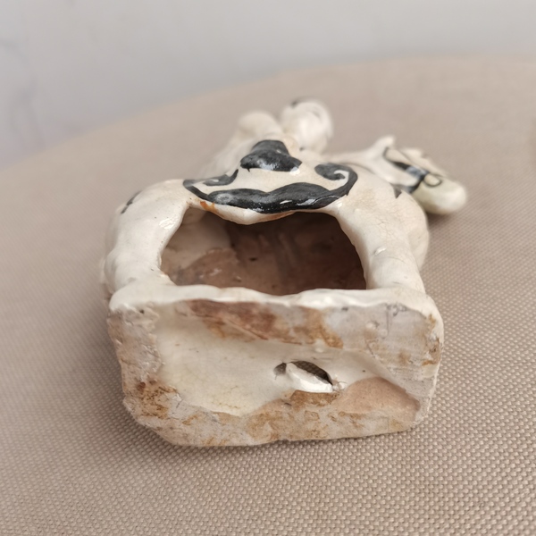 古玩陶瓷元代白衣少年騎馬瓷塑(館藏級精品)拍賣,當前價格8800元