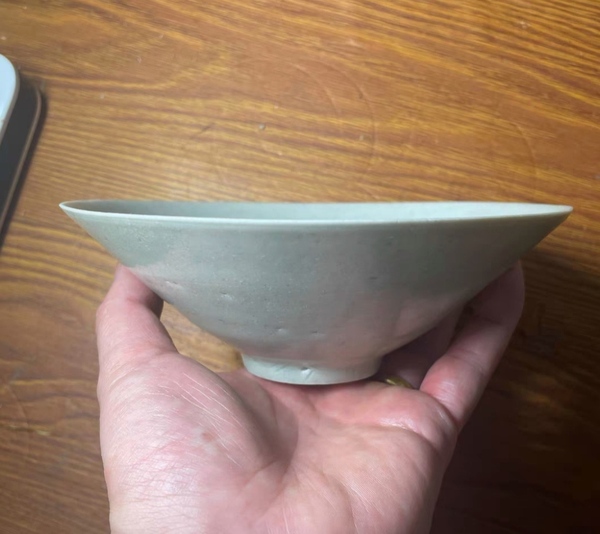 古玩陶瓷湖田碗拍賣，當(dāng)前價格2200元