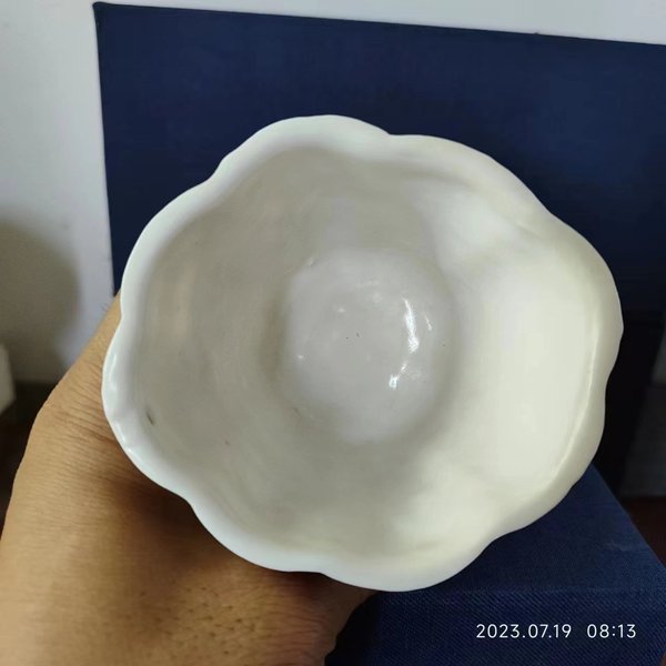古玩陶瓷德化窯六方杯拍賣,當前價格1500元