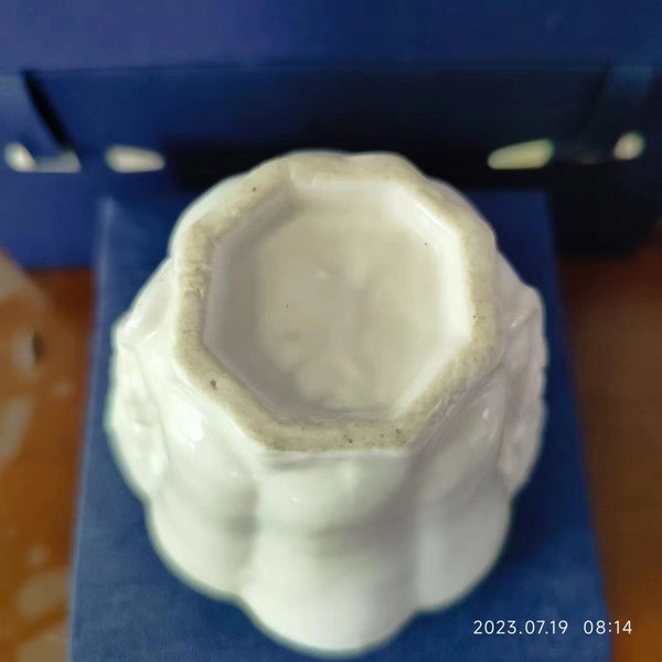 古玩陶瓷德化窯六方杯拍賣,當前價格1500元