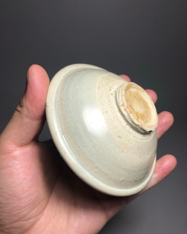 古玩陶瓷釉水漂亮青白釉茶盞拍賣,當前價格3888元