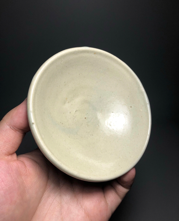 古玩陶瓷釉水漂亮青白釉茶盞拍賣,當前價格3888元