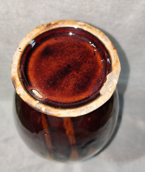 古玩陶瓷窯變釉雙耳瓶拍賣(mài),當(dāng)前價(jià)格398元