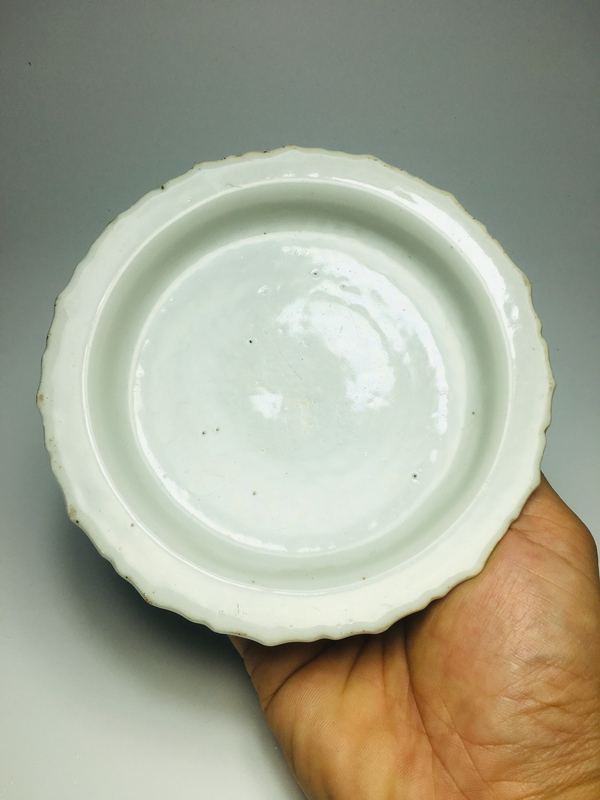 古玩陶瓷甜白釉花口高足洗拍賣,當(dāng)前價(jià)格888元